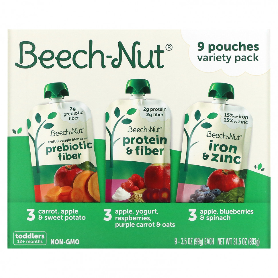 Beech-Nut, Variety Pack,  12 , 9 , 99  (3,5 )    , -, 