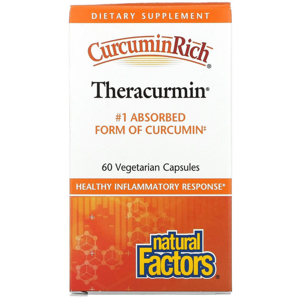 Natural Factors, CurcuminRich, Theracurmin, , 60      , -, 