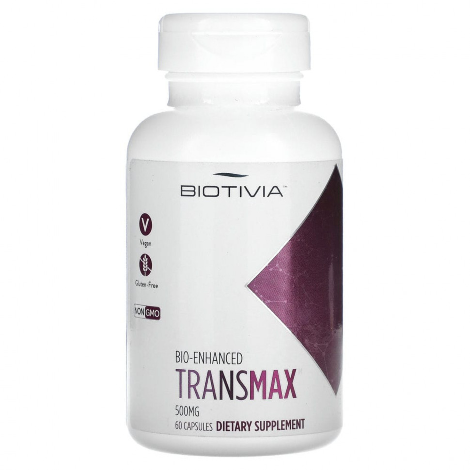 Biotivia, Transmax, 98% -, 500 , 60     , -, 