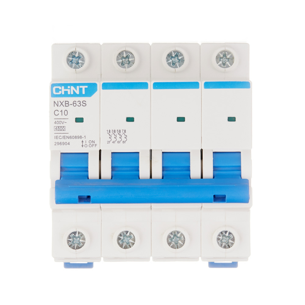 ���������� �������������� ����������� ��������� Chint NXB-63S 4P 16� ��� C 4,5 �� 400 � (296905)  