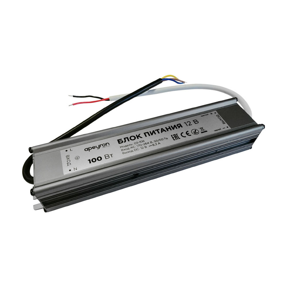 ���������� ���� ������� ��� ������������ ����� Standart Apeyron 220/12 � 100 �� IP67 (03-106)  