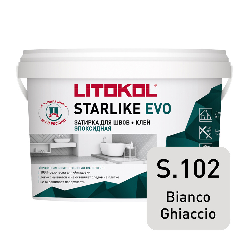���������� ������� ���������� Litokol Starlike Evo s.102 ����� ��� 2,5 ��  