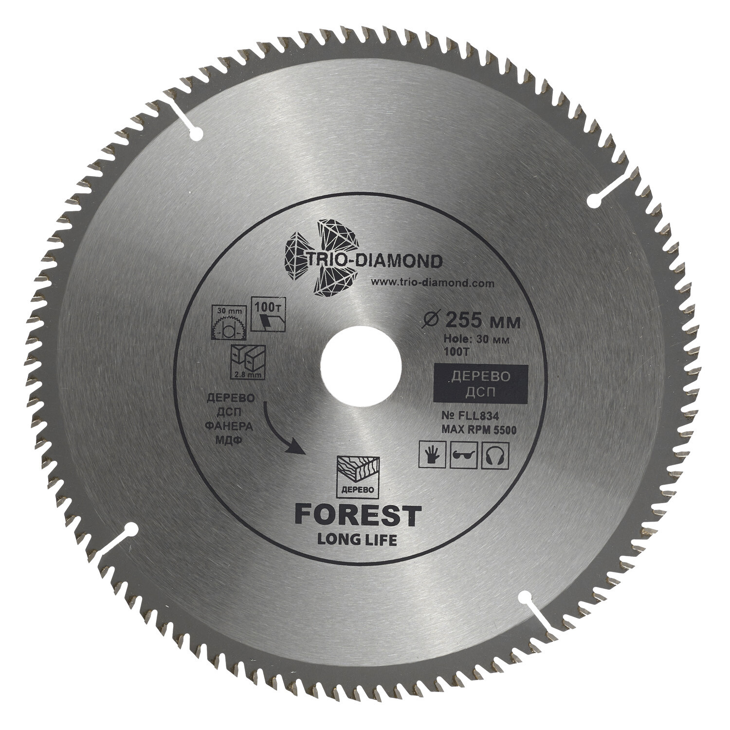 ���������� ���� ������� �� ������ Trio-Diamond 255�30 �� 100 ������ (FLL834)  