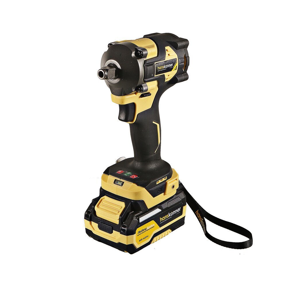 ���������� ��������� ������� �������������� ����������� Hanskonner Platinum HCD20420BLC 18 � 4 �� Li-Ion 1 ��� � ��  