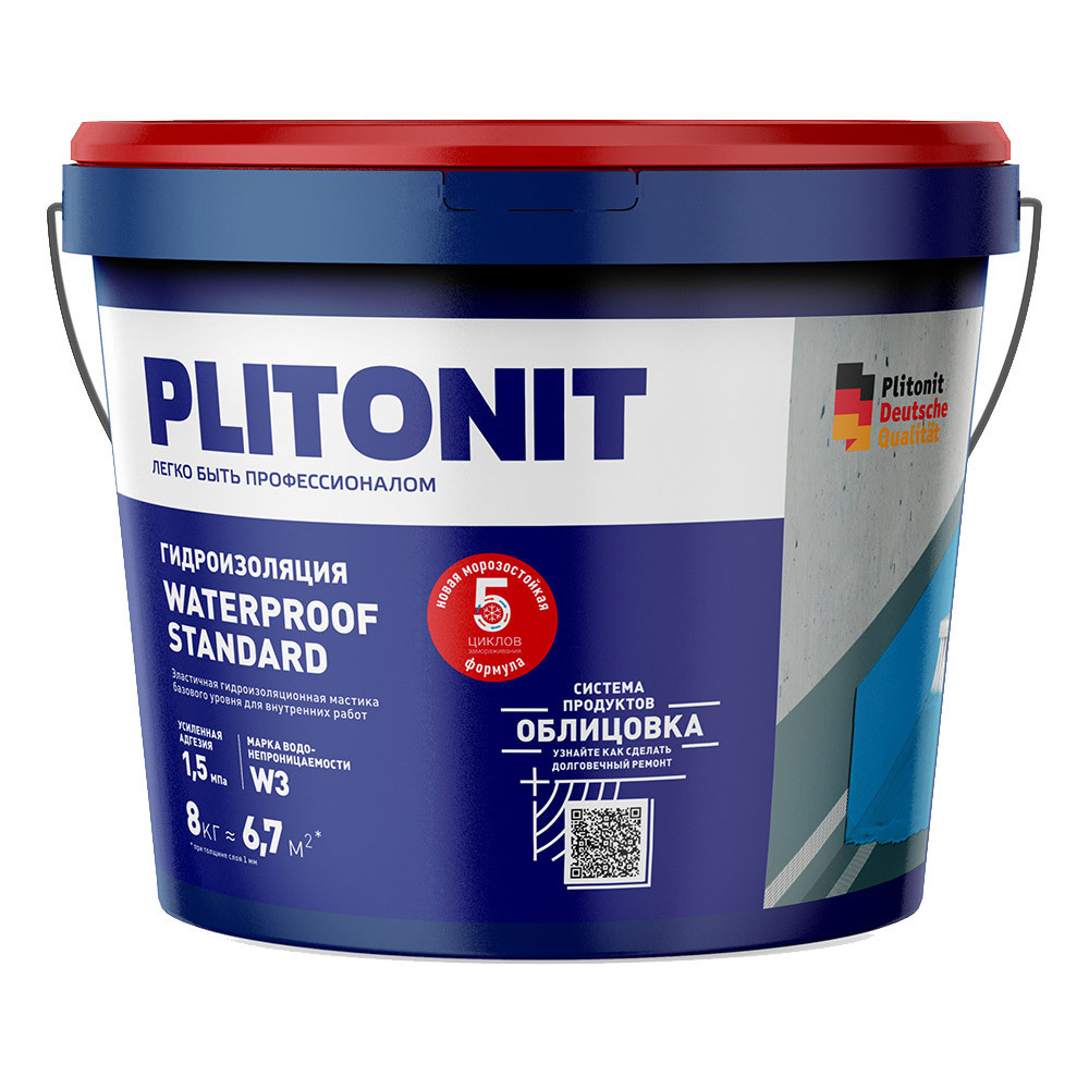 ���������� ������������� ��������� Plitonit WaterProof Standard 8 ��  