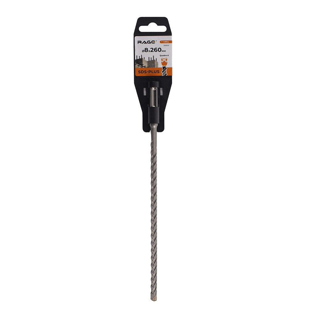 ���������� ��� SDS-plus Rage Quadro-X 8�260 �� (566826)  
