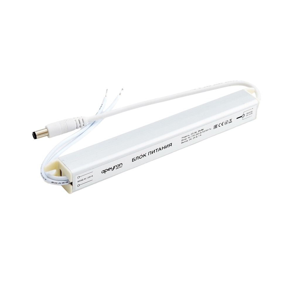 ���������� ���� ������� ��� ������������ ����� Apeyron 230/24 � 24 �� IP20 (03-96)  