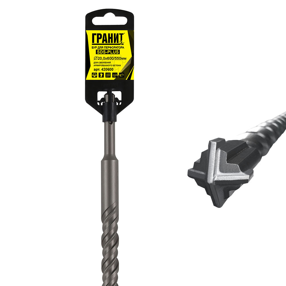 ���������� ��� SDS-plus ������ Quadro-X 20�600 �� (420600)  