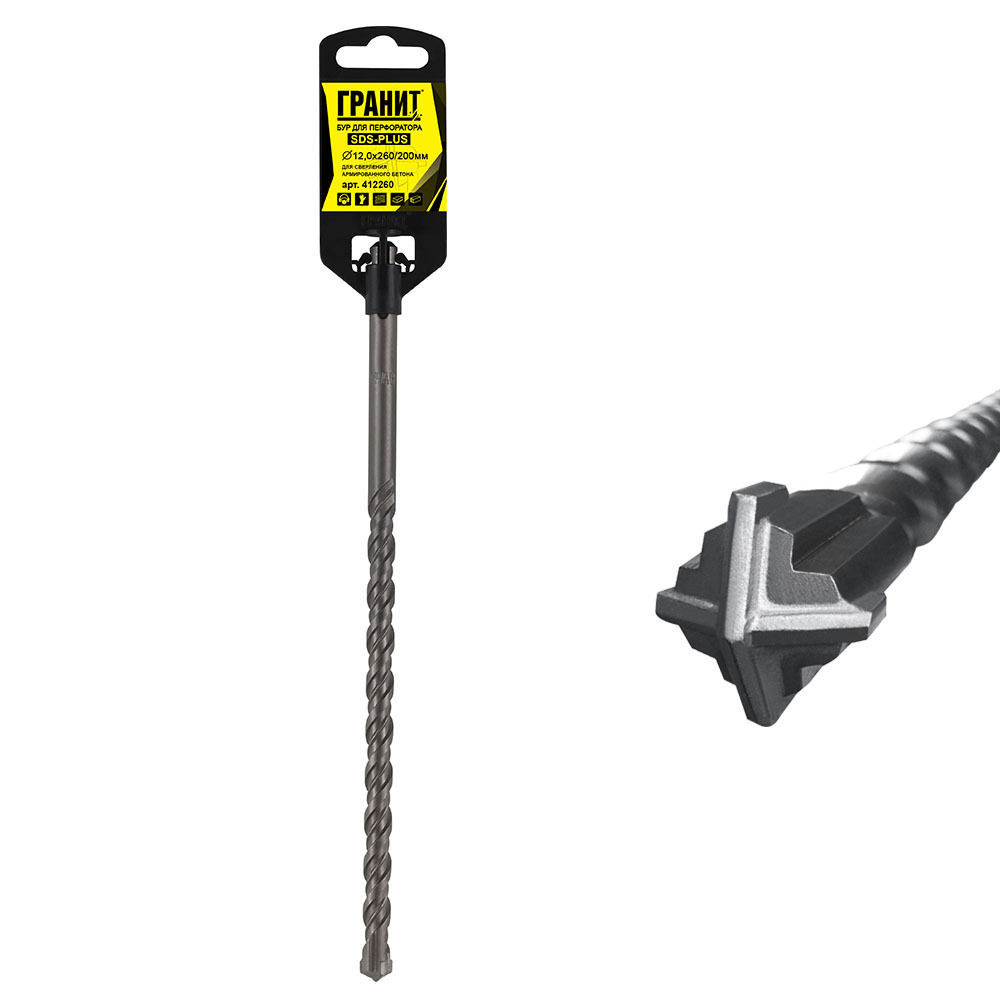 ���������� ��� SDS-plus ������ Quadro-X 12�260 �� (412260)  