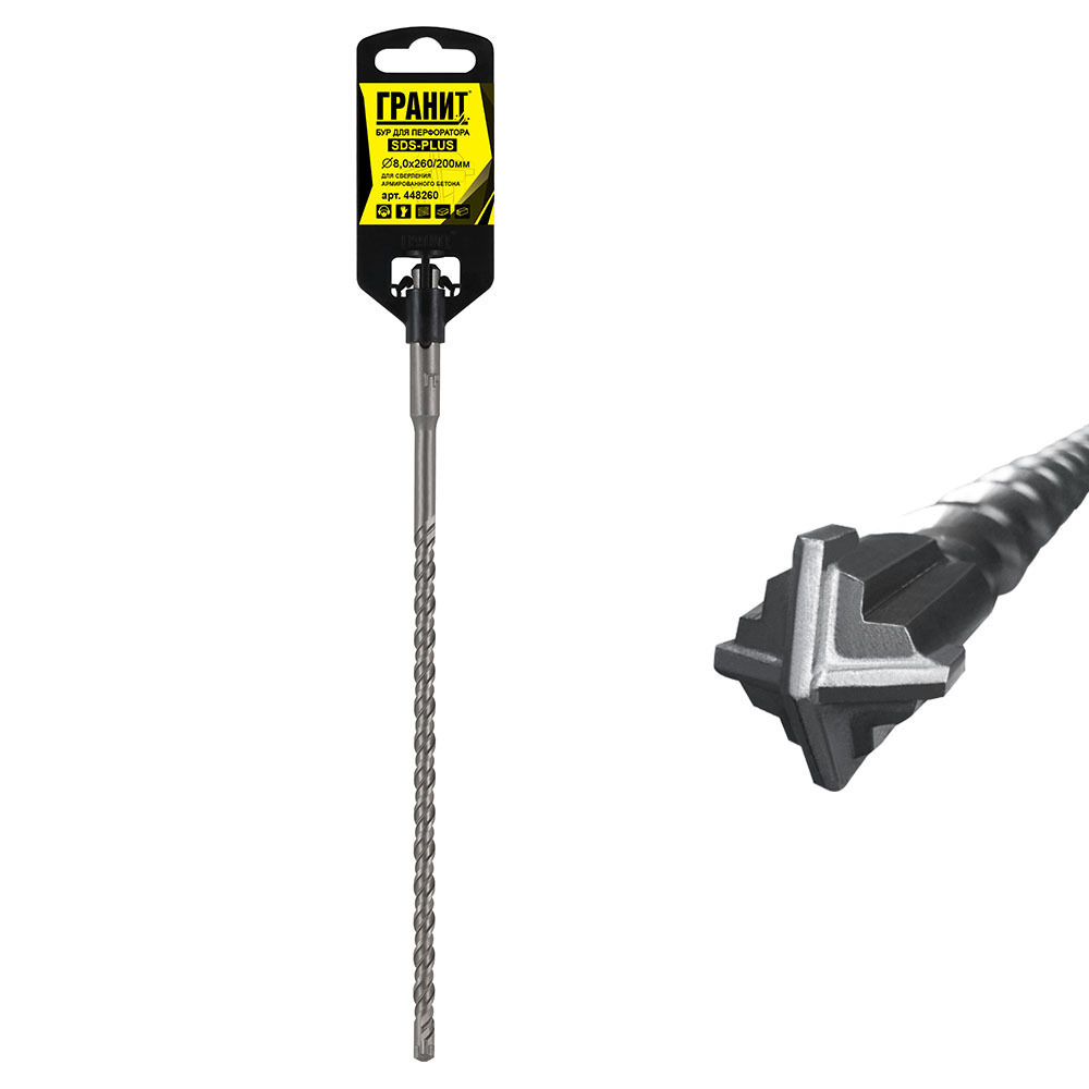 ���������� ��� SDS-plus ������ Quadro-X 8�260 �� (448260)  