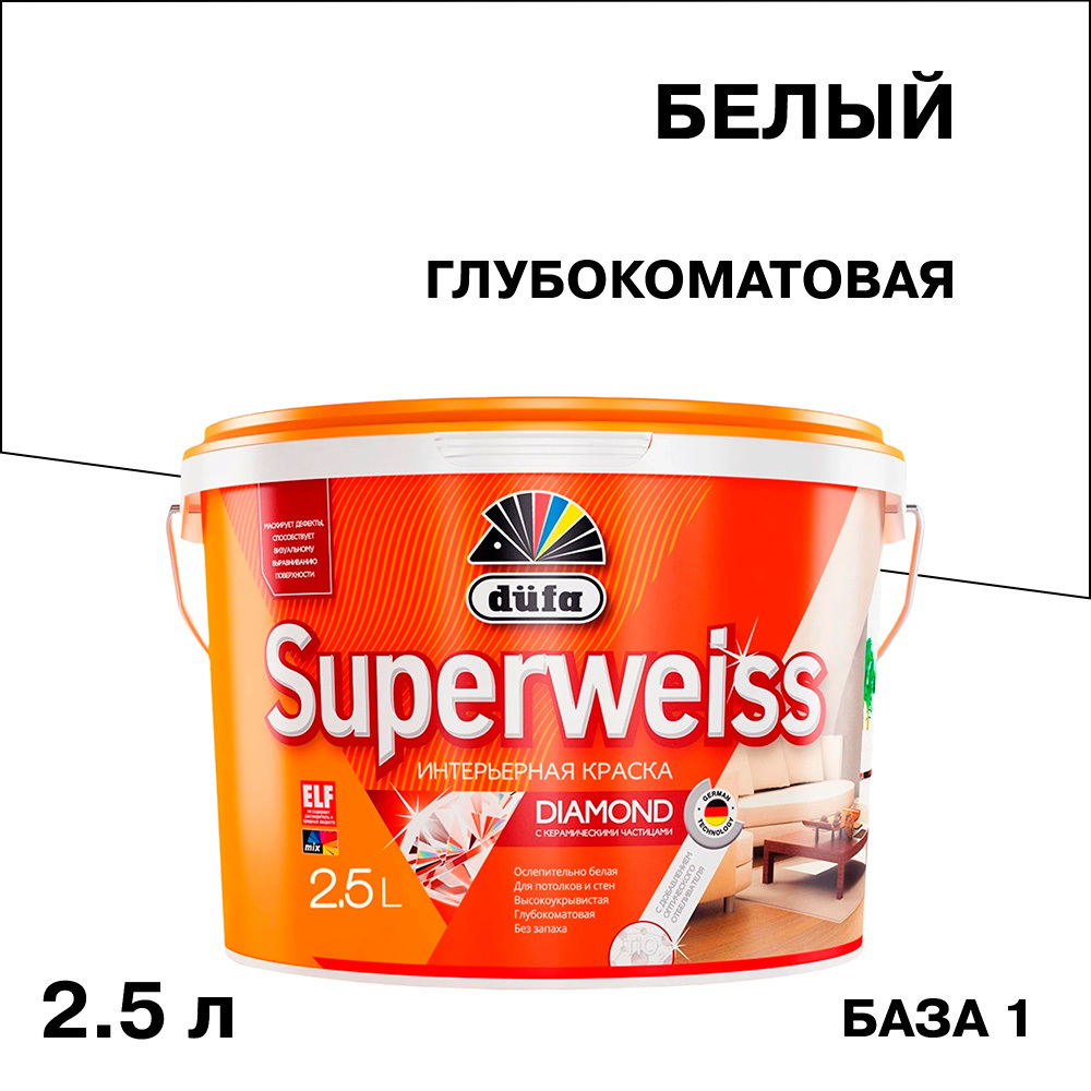 ���������� ������ ����������� Dufa Superweiss RD4 ���� 1 ����� 2,5 �  