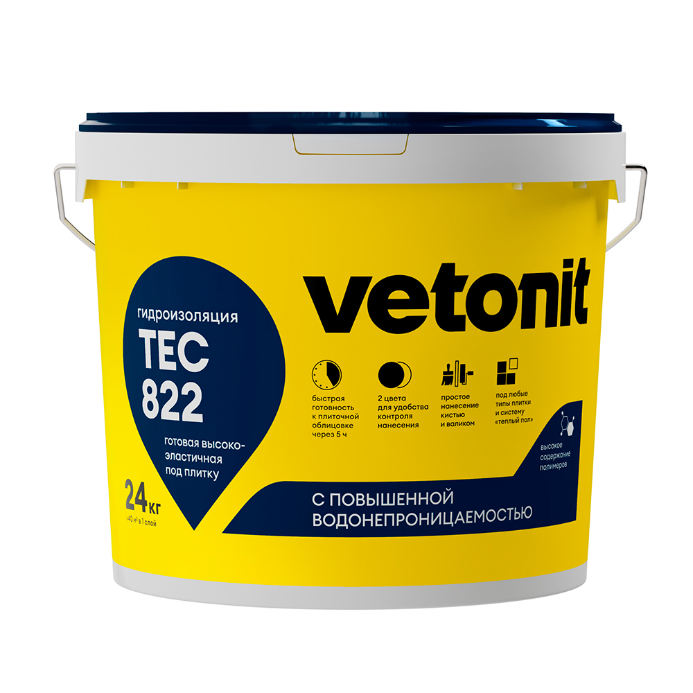���������� ������������� ��������� Vetonit Weber.tec 822 ������� 24 ��  