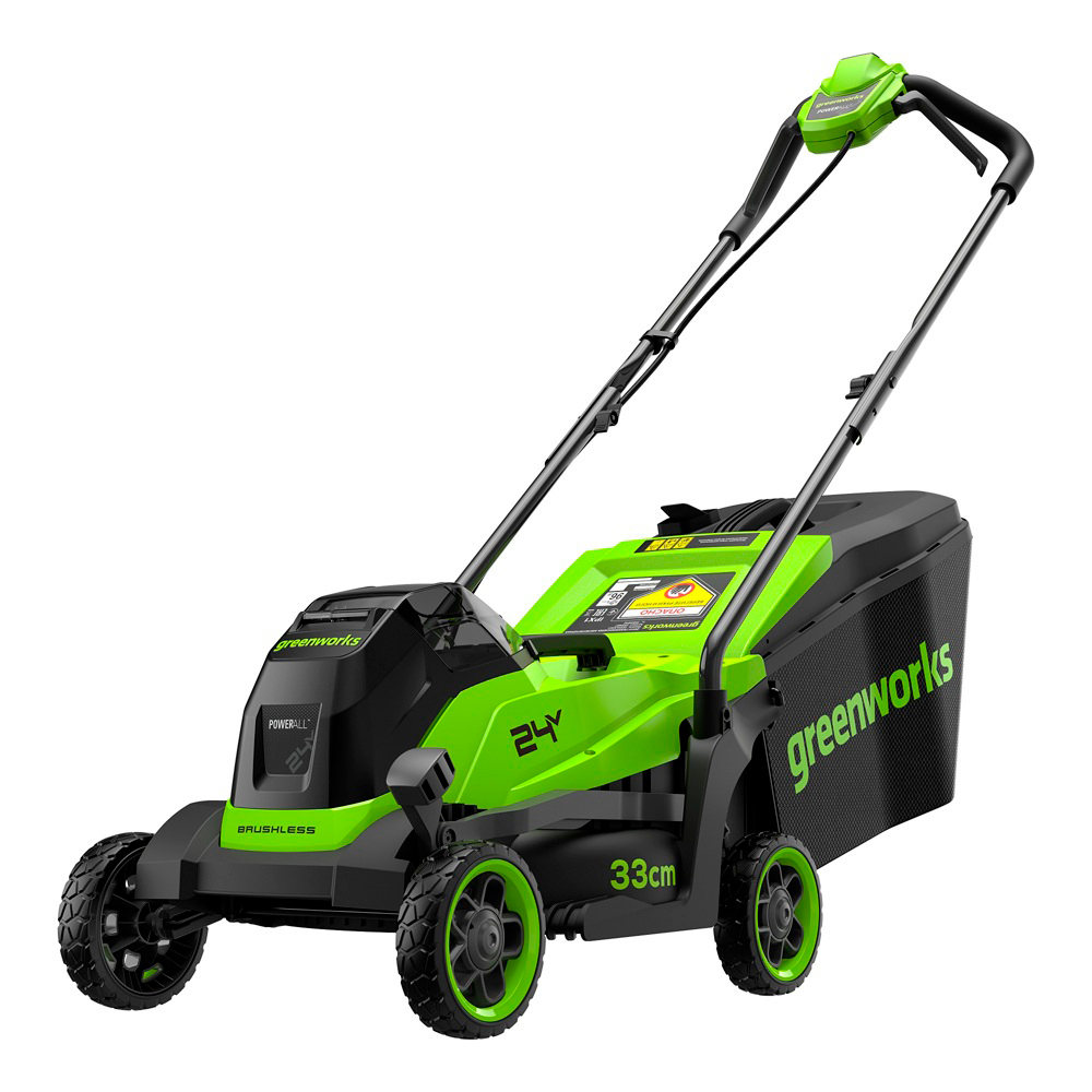 ���������� ������������� �������������� Greenworks GD24LM331 24 � 330 �� 2�� Li-Ion 1 ��� � �� (2520607UA)  