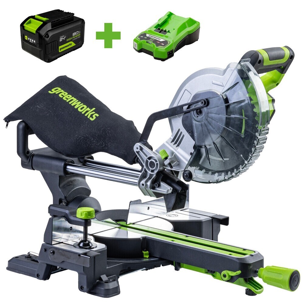 ���������� ���� ����������� �������������� Greenworks GD24MS216 216 �� 8 �� Li-lon � ��� � �� (1501707UH)  