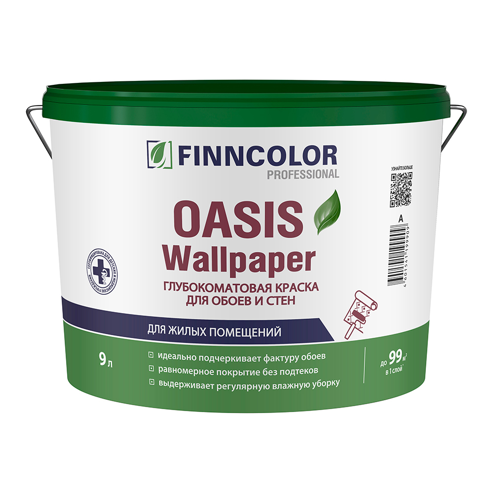 ���������� ������ �������� Finncolor Oasis Wallpaper ���� � ���������� 9 �  