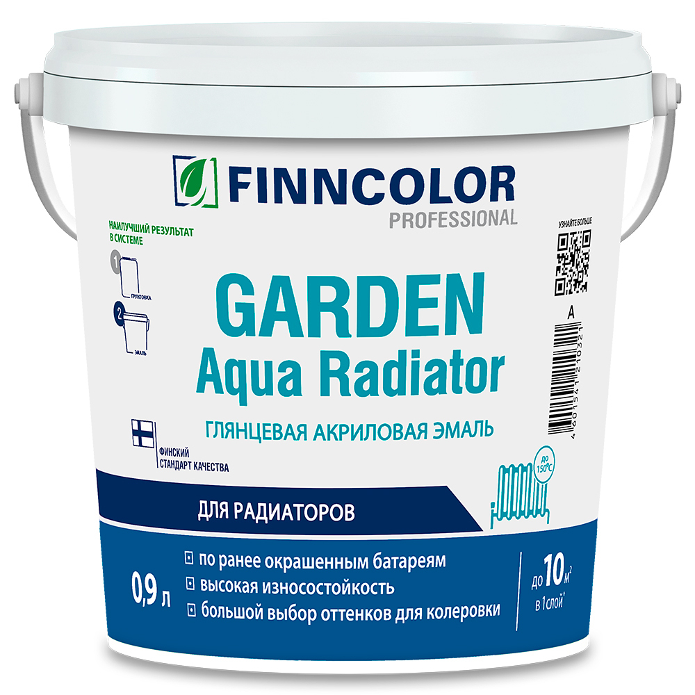 ���������� ����� ��� ���������� Finncolor Garden Aqua Radiator ���� A ����� ��������� ��������� 0,9 �  
