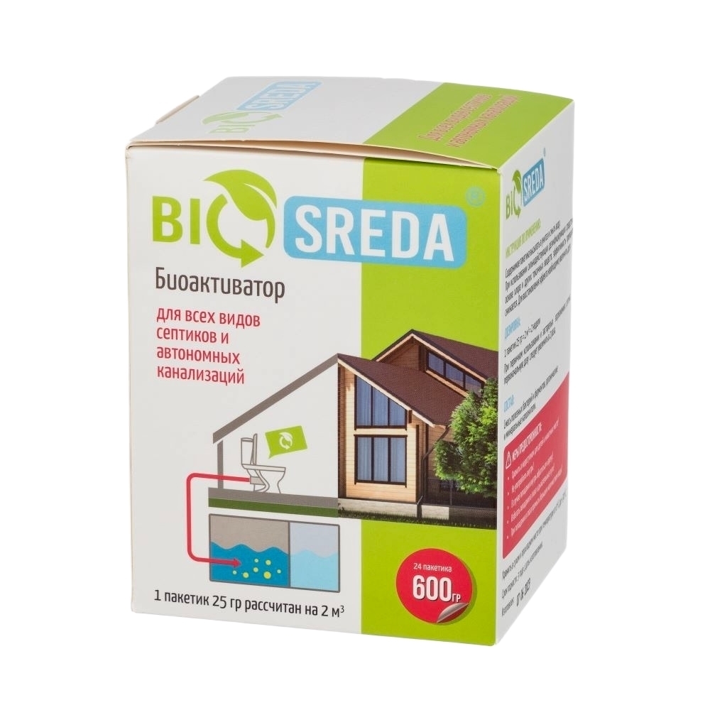 ���������� ������������ ��� ������� � ������� ������� Biosreda 600 �  