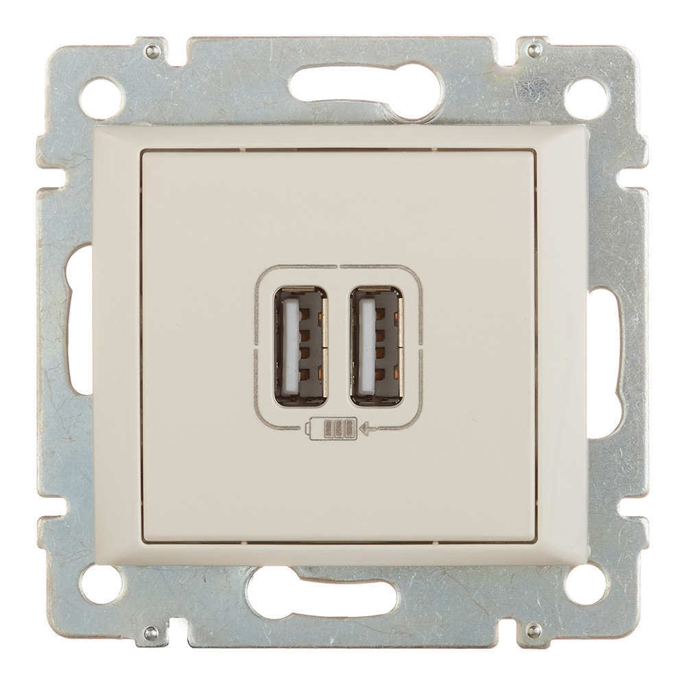 ���������� ������� USB Legrand Valena ������������ �������� ����� 2�USB-A (694372)  