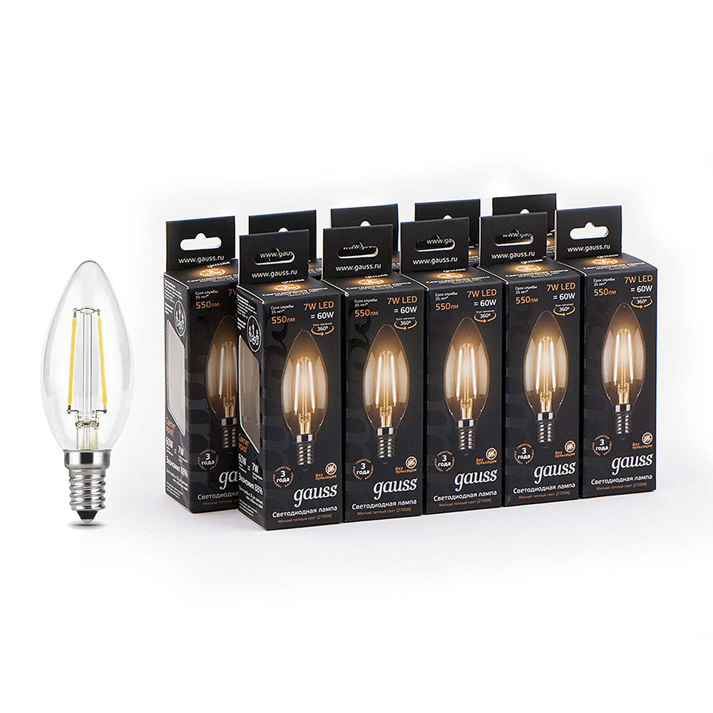 ���������� ����� ������������ ����������� Gauss E14  2700� 7 �� 150-265 � ����� ���������� (10 ��.)  