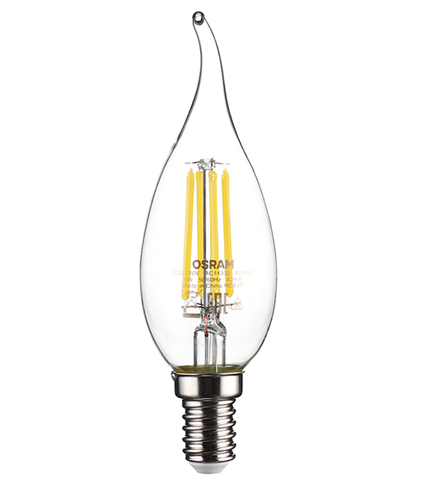 ���������� ����� ������������ ����������� Osram E14  4000� 5 �� 600 �� 220-230 � ����� �� ����� ����������  