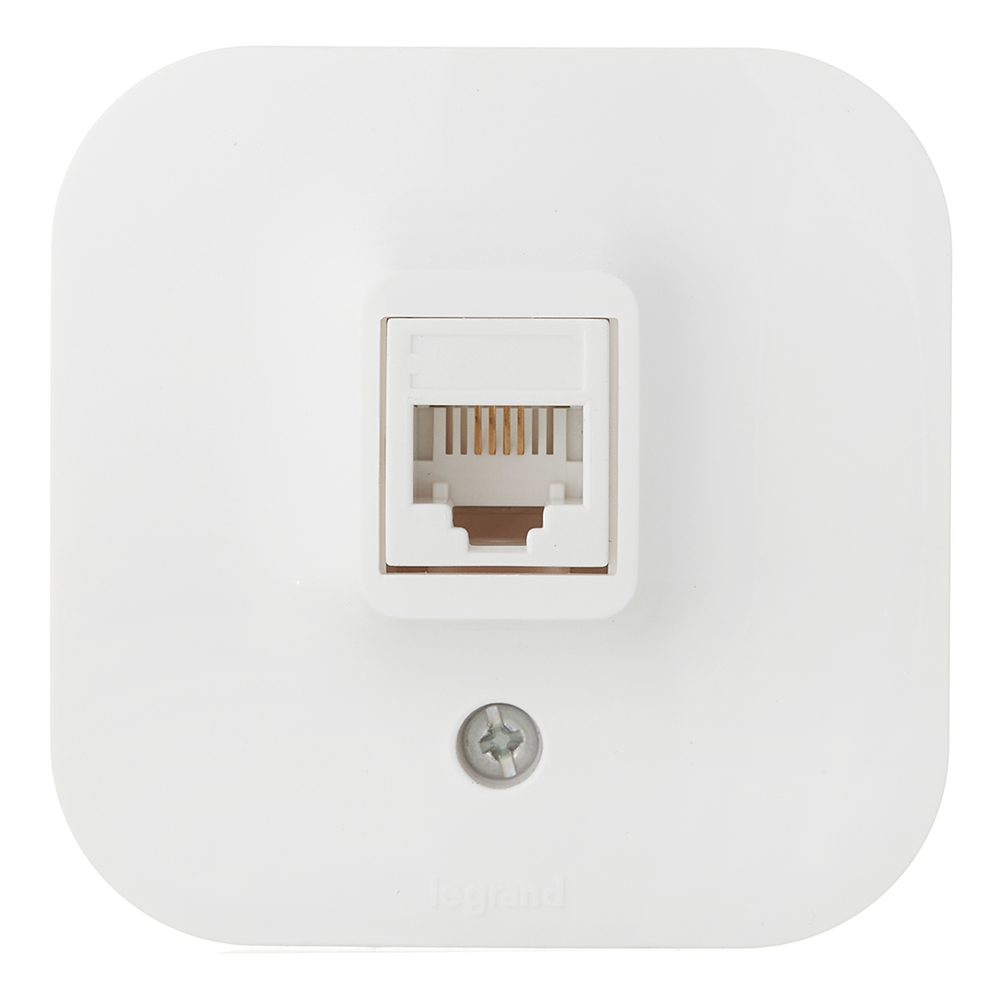 ���������� ������� ���������� Legrand Quteo ��������� ����� RJ11 (782214)  