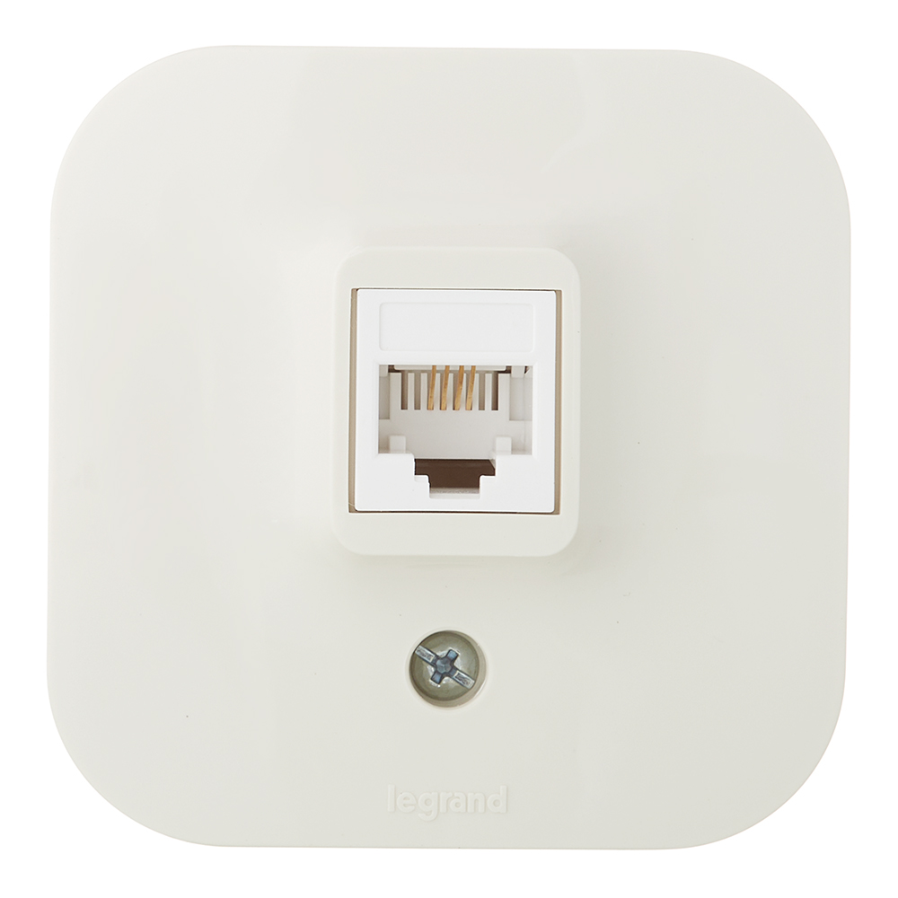 ���������� ������� ���������� Legrand Quteo ��������� �������� ����� RJ11 (782244)  