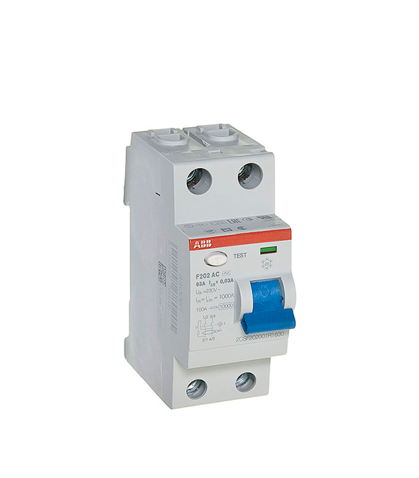 ���������� ��� ABB S F202 63� 1P+N ��� AC 30 �� 10 �� (2CSF202001R1630)  