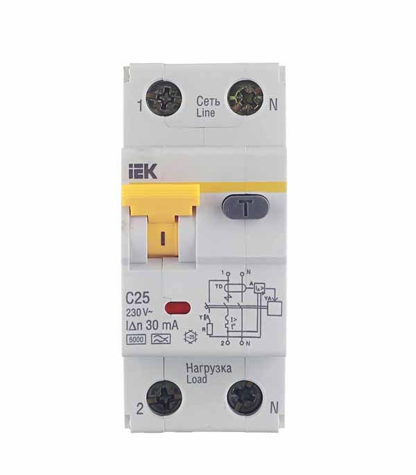 ���������� ������� ���������������� IEK Karat ����-32 25� 1P+N ��� A 30 �� 6 �� (MAD22-5-025-C-30)  