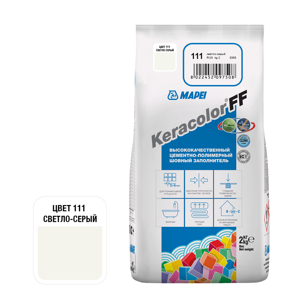 ���������� ������� ��������� Mapei Keracolor FF 111 ������-����� 2 ��  