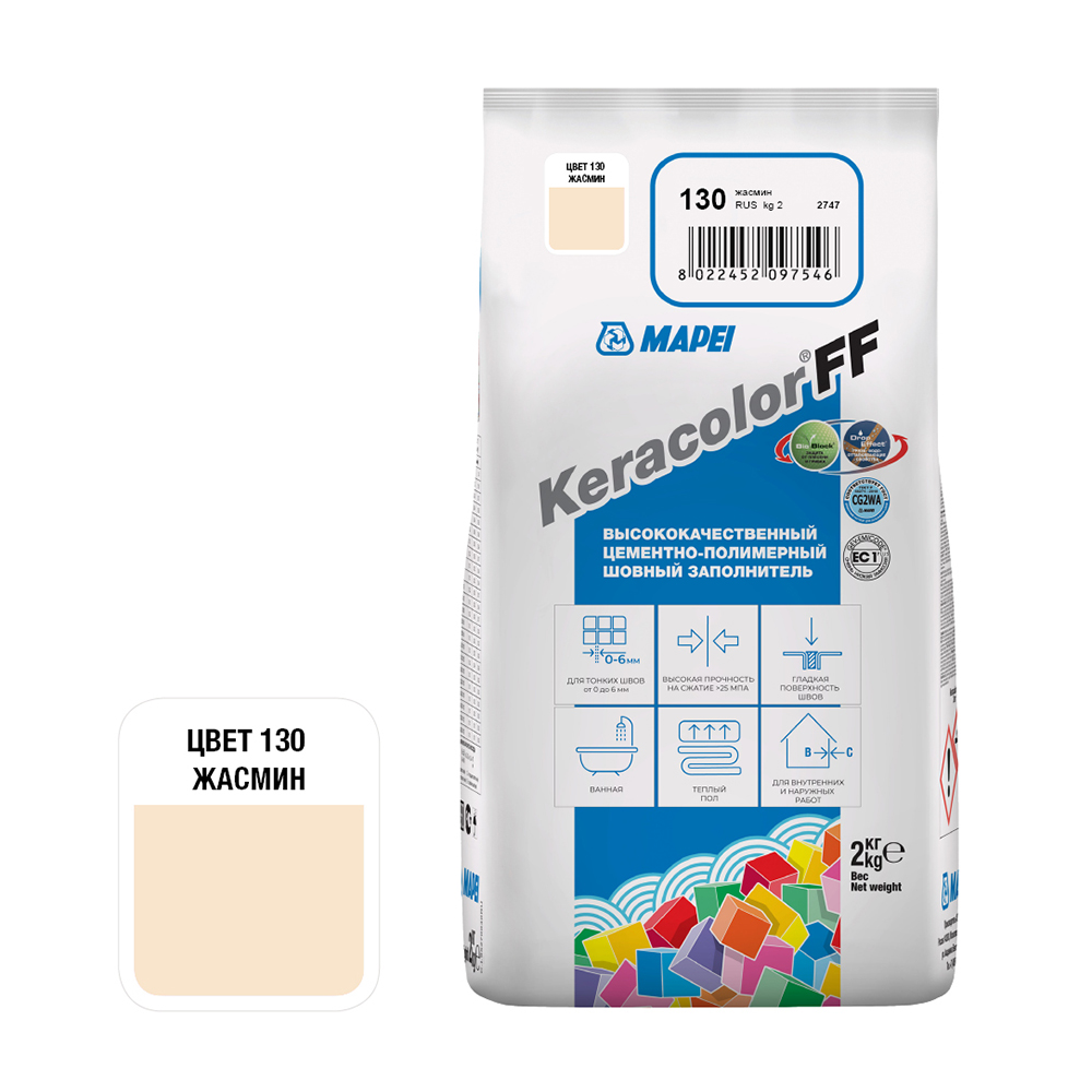 ���������� ������� ��������� Mapei Keracolor FF 130 ������ 2 ��  
