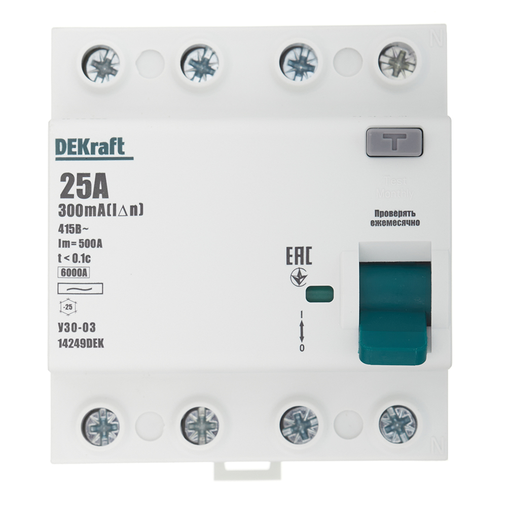 ���������� ��� Dekraft ���-03 25� 3P+N ��� AC 300 �� 6 �� ���������� (14249DEK)  