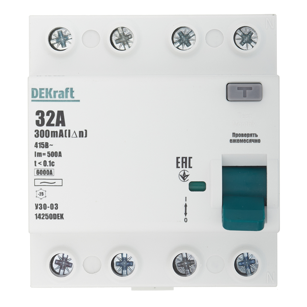���������� ��� Dekraft ���-03 32� 3P+N ��� AC 300 �� 6 �� ���������� (14250DEK)  