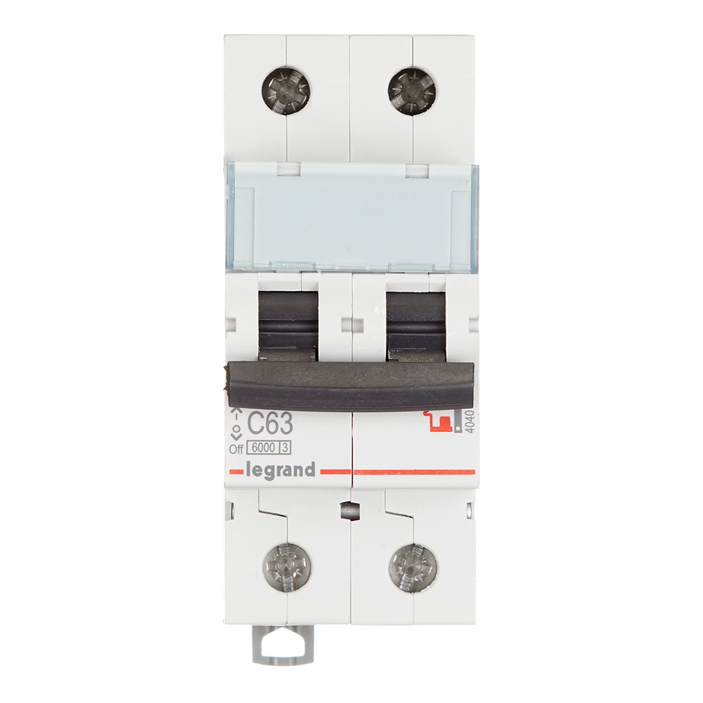 ���������� �������������� ����������� ��������� Legrand TX3 2P 63� ��� C 6 �� 230 � (404048)  