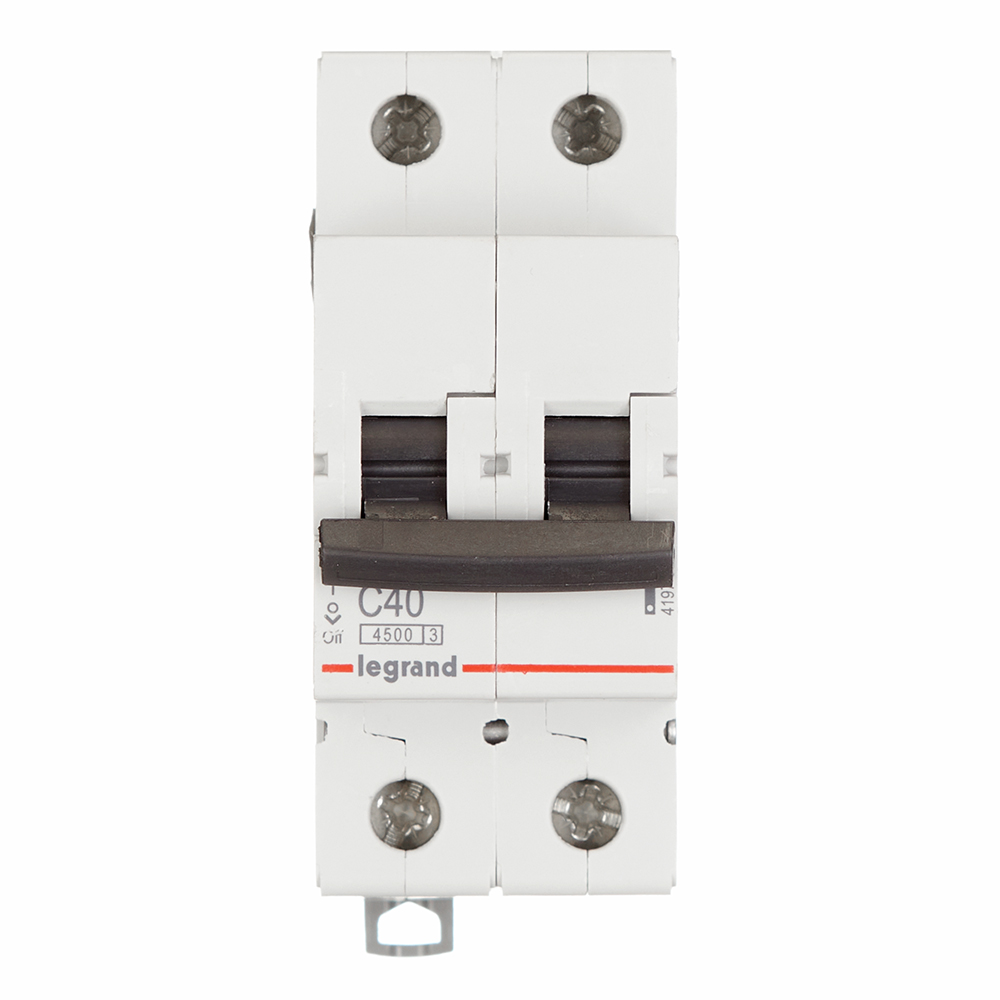 ���������� �������������� ����������� ��������� Legrand RX3 2P 40� ��� C 4,5 �� 230/400 � (419701)  