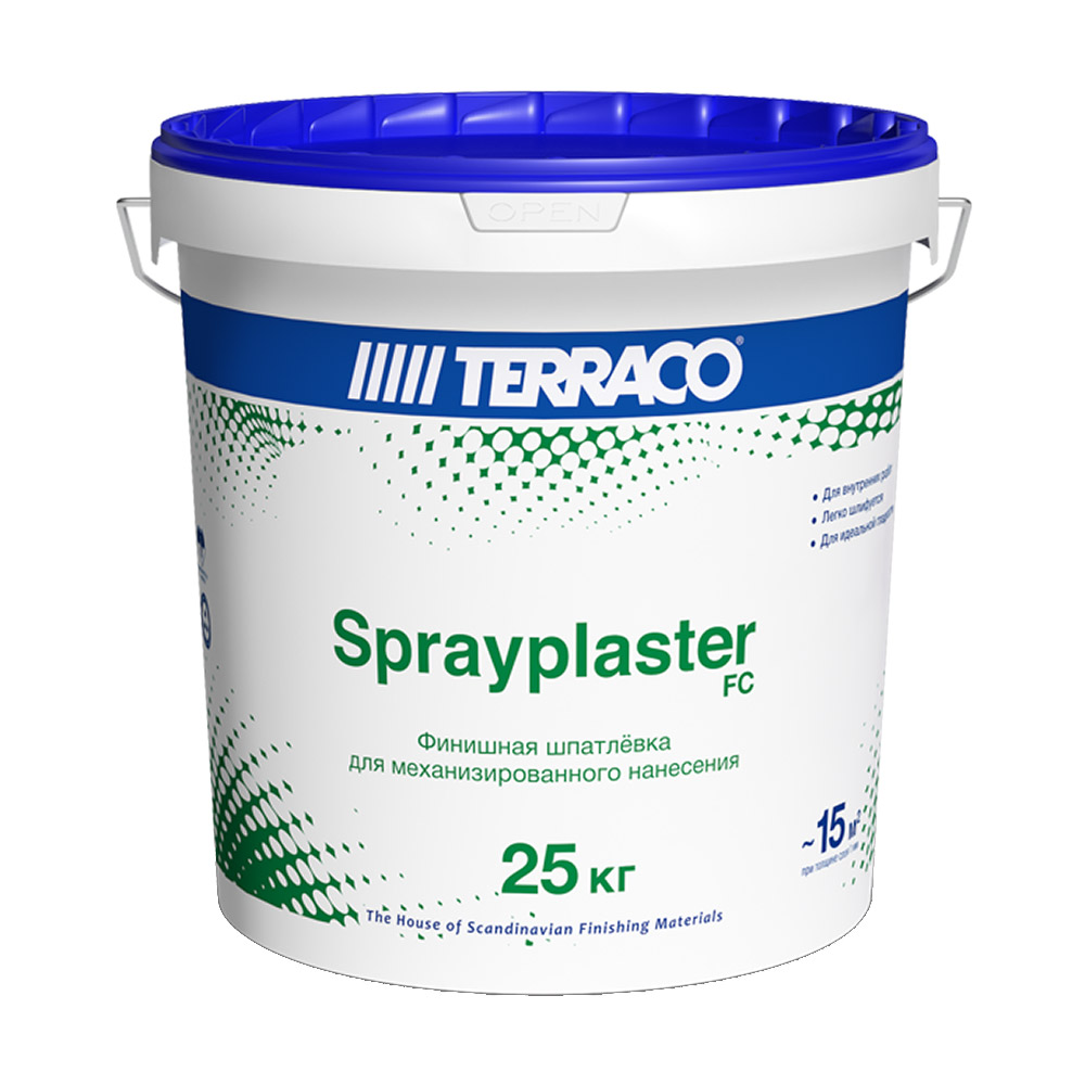 ���������� ��������� �������� Terraco Sprayplaster (�����) 25 ��  