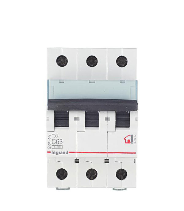 ���������� �������������� ����������� ��������� Legrand TX3 3P 63� ��� C 6 �� 400 � (404062)  