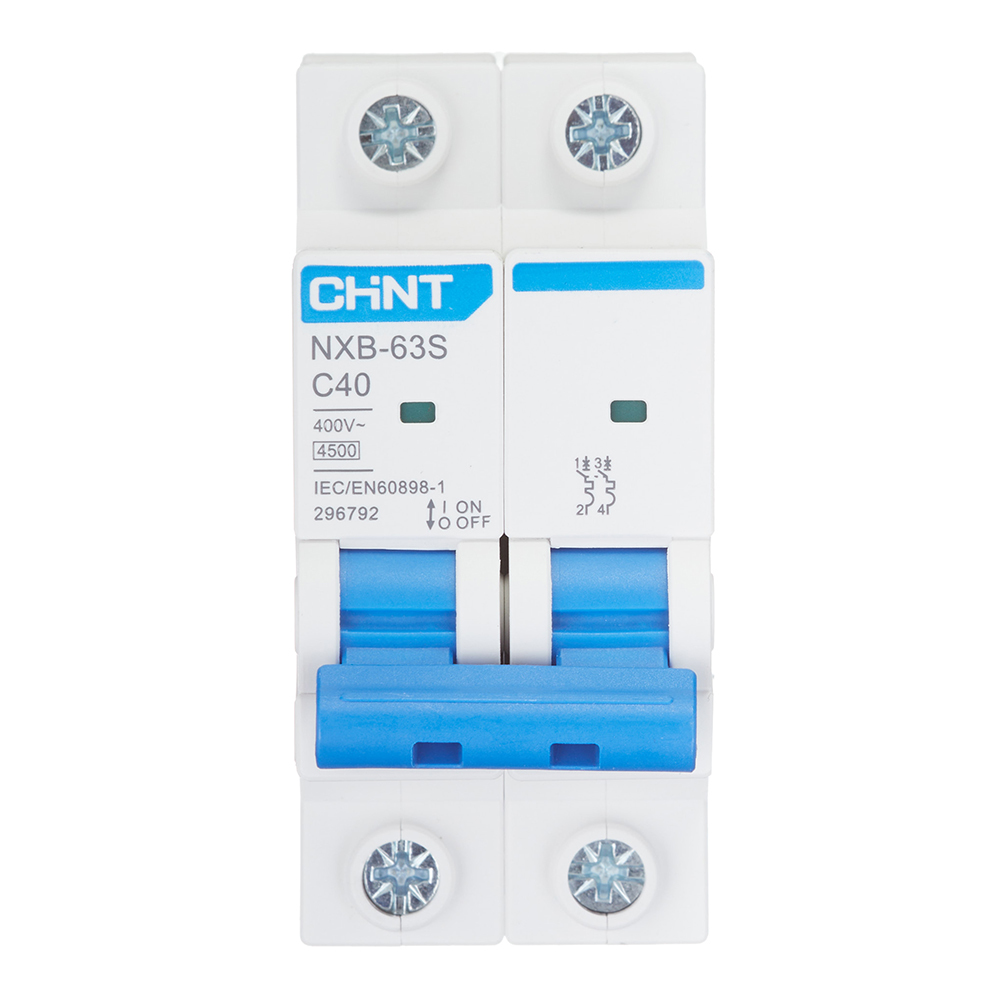 ���������� �������������� ����������� ��������� Chint NXB-63S 2P 40� ��� C 4,5 �� 400 � (296792 Chint)  