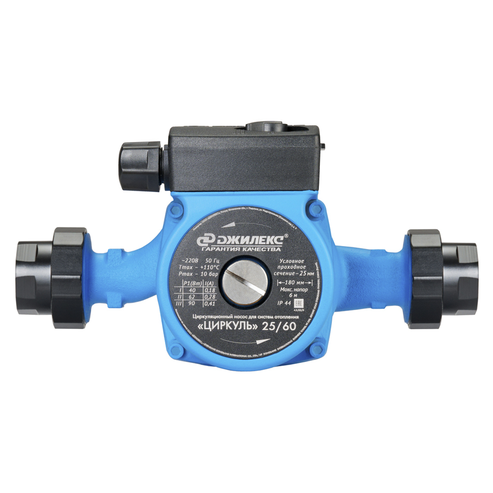 ���������� �������������� ����� ��� ������ ��������� ������� ������� 25/60 DN25 ������ 6 � 180 �� � ������� (2560)  
