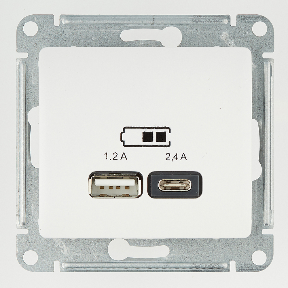 ���������� ������� USB Systeme Electric Glossa ������������ ����� USB-A/ Type-C (GSL000139)  