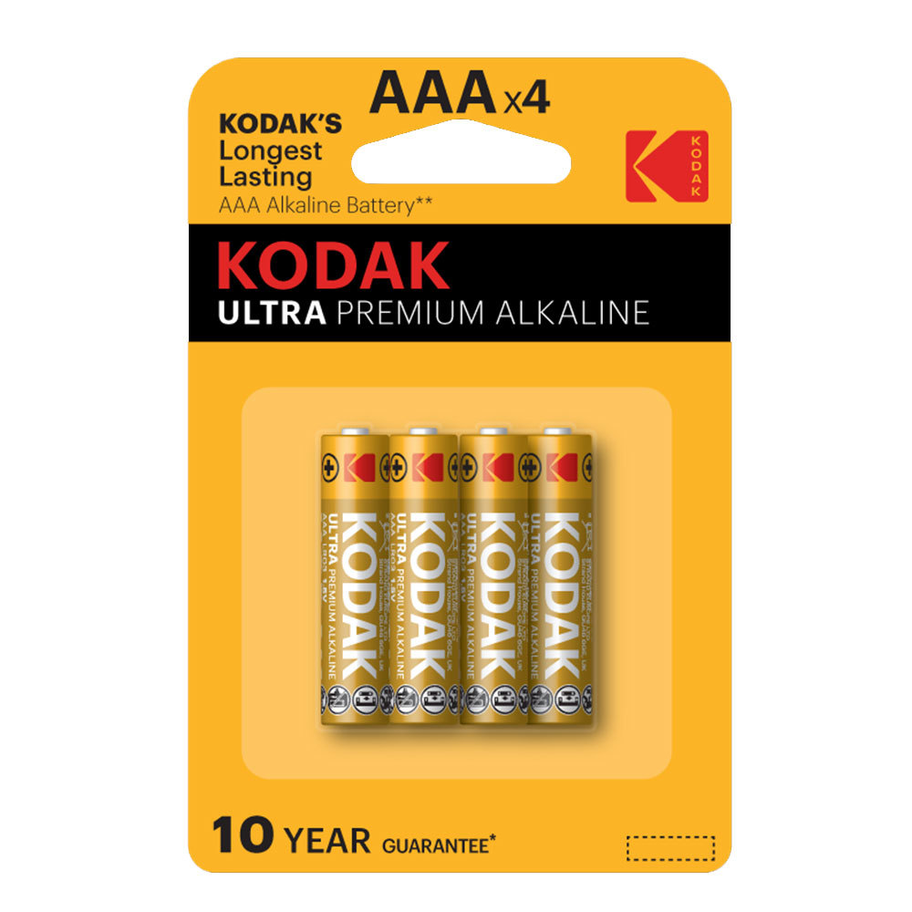 ���������� ��������� Kodak Ultra Digital ��� ������������ LR03 1,5 � (4 ��.) (�0005128)  