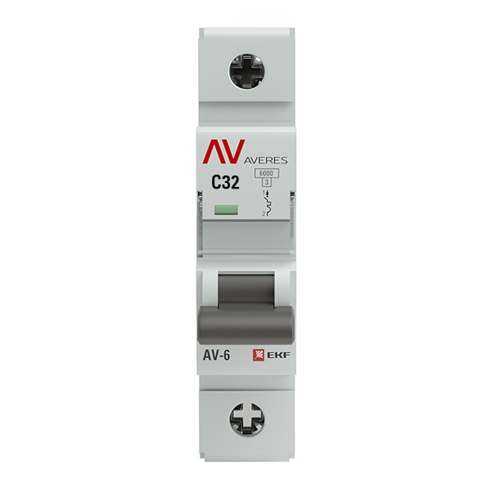 ���������� �������������� ����������� ��������� EKF Averes AV-6 1� 32� ��� C 6 �� 230 � (mcb6-1-32C-av)  
