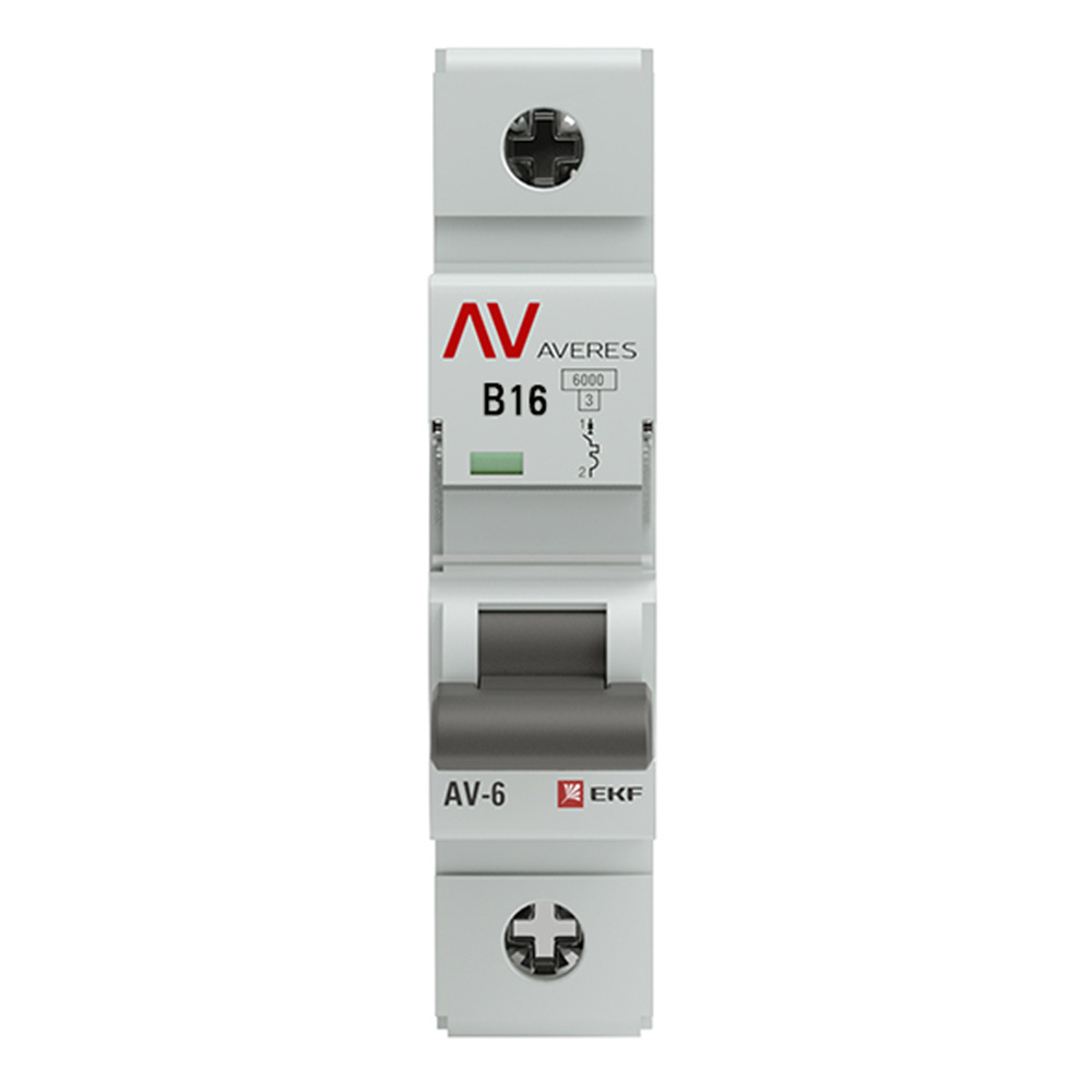���������� �������������� ����������� ��������� EKF Averes AV-6 1� 16� ��� B 6 �� 230 � (mcb6-1-16B-av)  