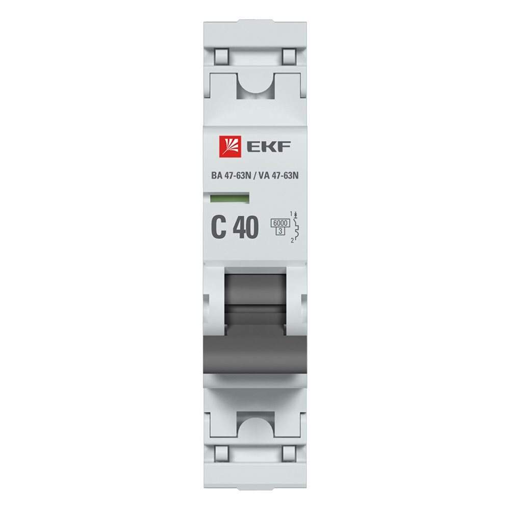 ���������� �������������� ����������� ��������� EKF PROxima �� 47-63N 1P 40� ��� C 6 �� 230 � (M636140C)  