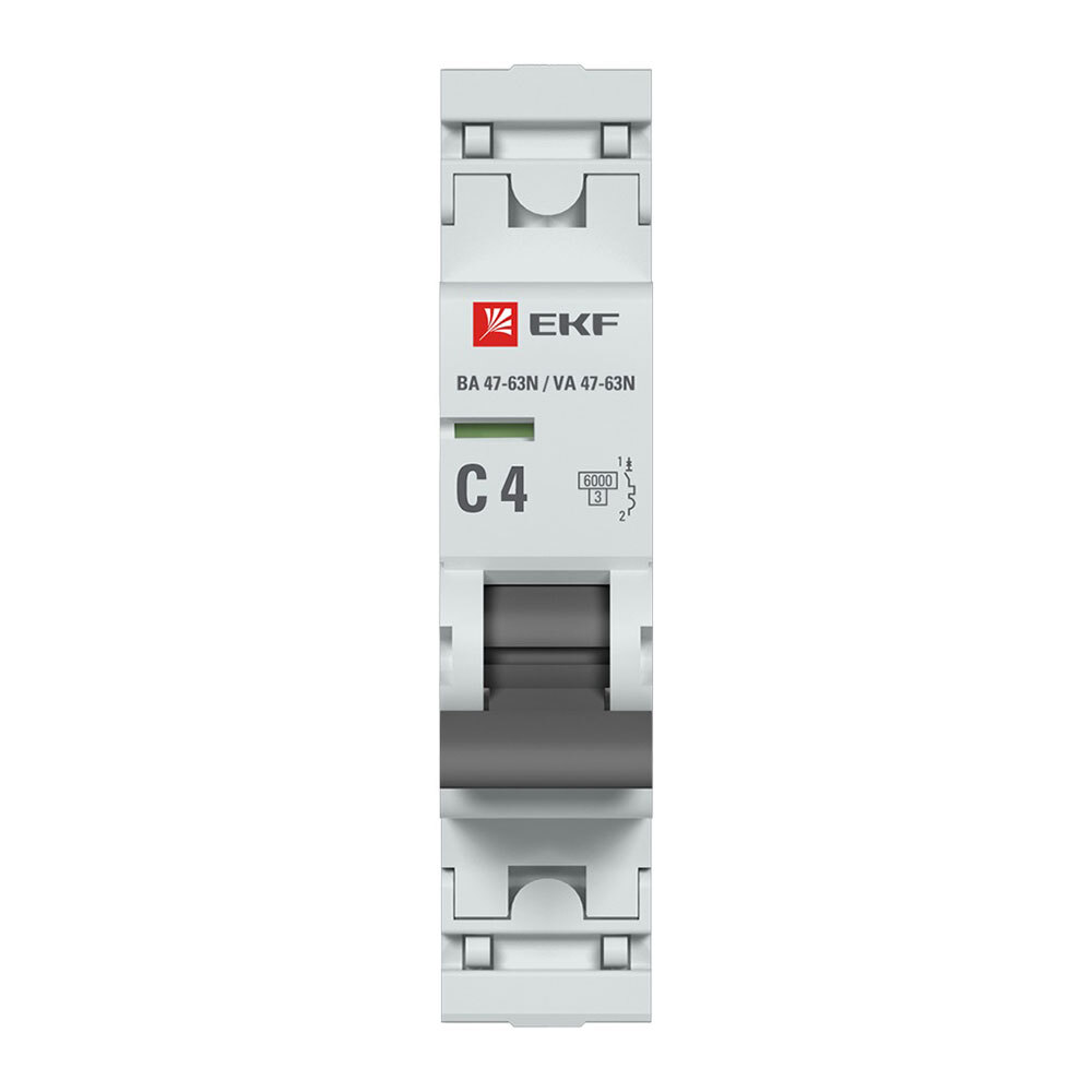 ���������� �������������� ����������� ��������� EKF PROxima �� 47-63N 1P 4� ��� C 6 �� 230 � (M636104C)  