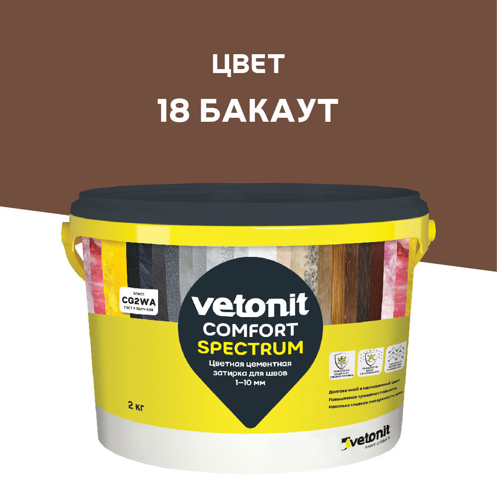 ���������� ������� ��������� Vetonit Comfort Spectrum 18 ������ 2 ��  