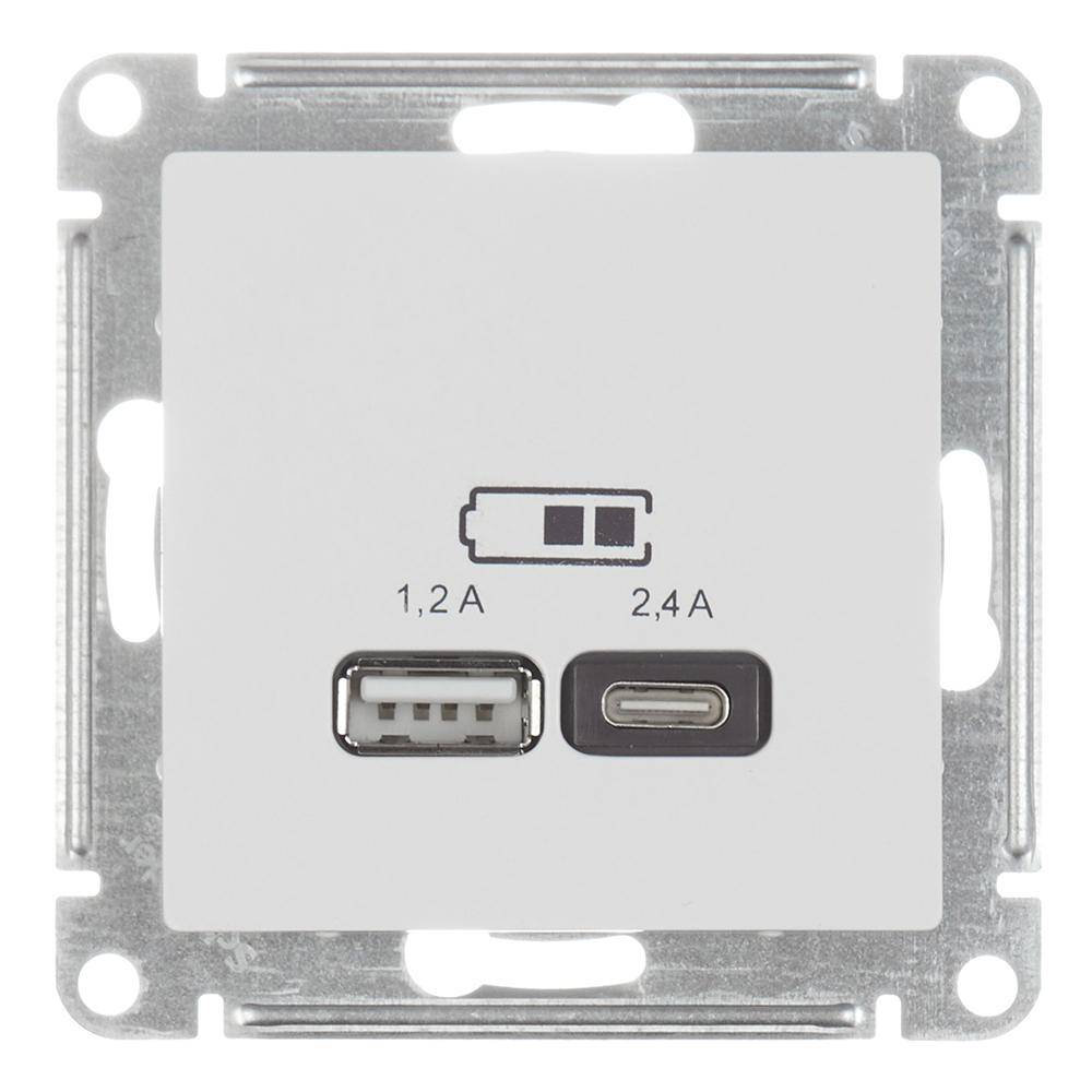 ���������� ������� USB Systeme Electric AtlasDesign ������������ ����� USB-A/ Type-C (ATN000139)  