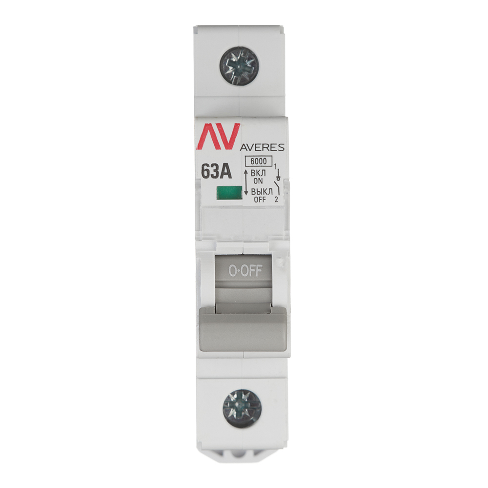 ���������� ����������� �������� EKF Averes AVN 1P 63� 230 � �� DIN-����� (avn-1-63-av)  