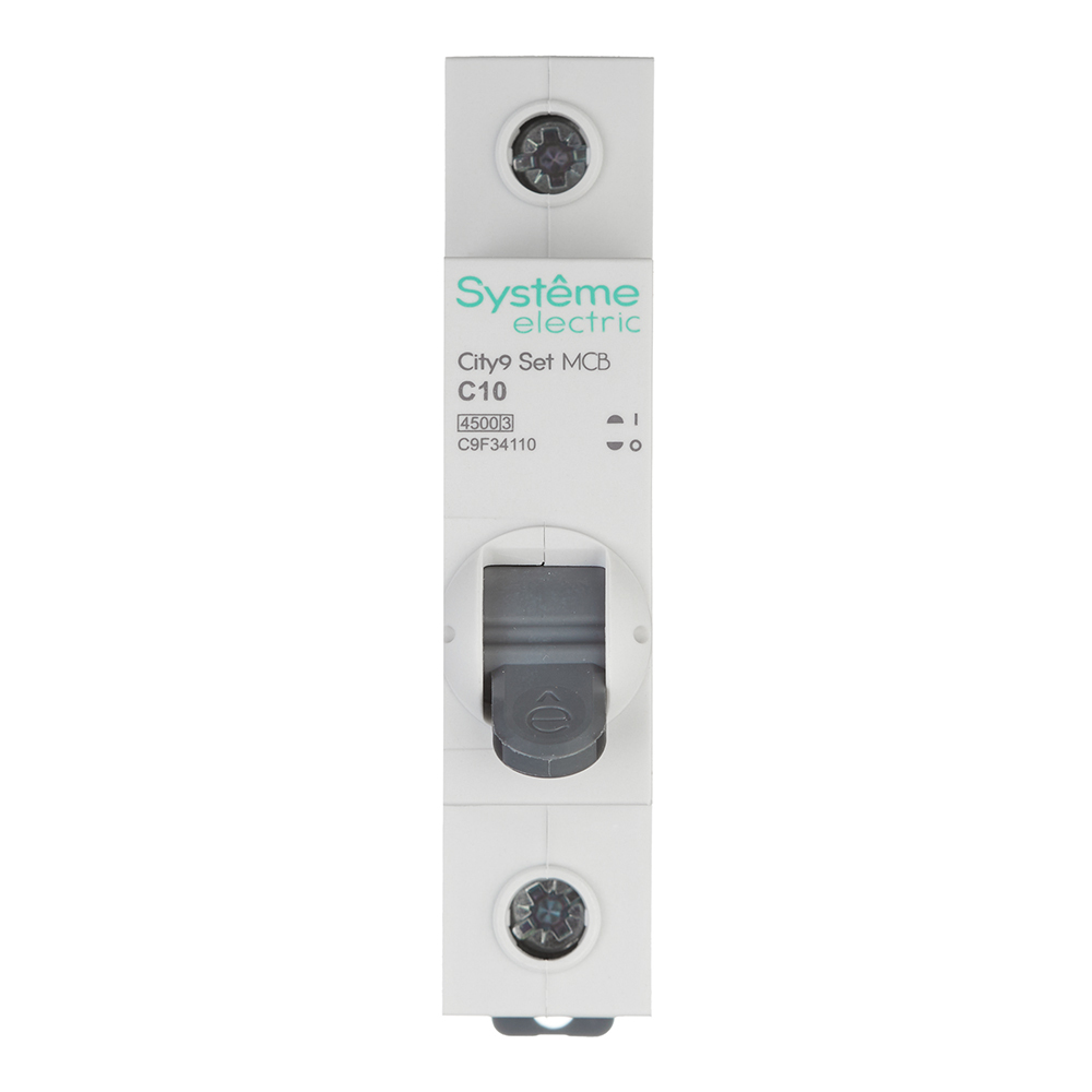 ���������� �������������� ����������� ��������� Systeme Electric City9 Set 1P 10� ��� C 4,5 �� 230 � (C9F34110)  