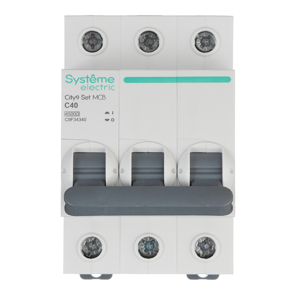���������� �������������� ����������� ��������� Systeme Electric City9 Set 3P 40� 4,5 �� 400 � (C9F34340)  