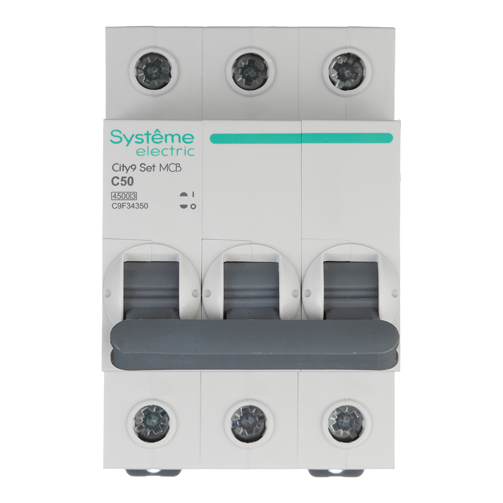 ���������� �������������� ����������� ��������� Systeme Electric City9 Set 3P 50� 4,5 �� 400 � (C9F34350)  